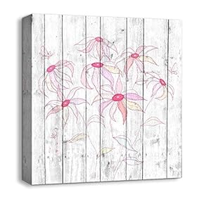 Canvas Wall Art Beautiful Flowers Painting...