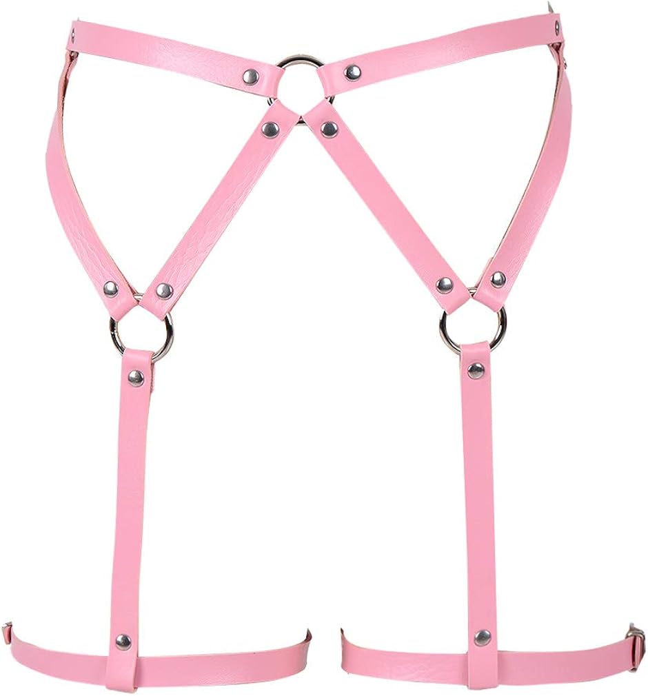 pink leg harness