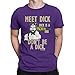 Rival Gear Minnesota Football T-Shirt, Don't Be a D!ck (XL) Purple