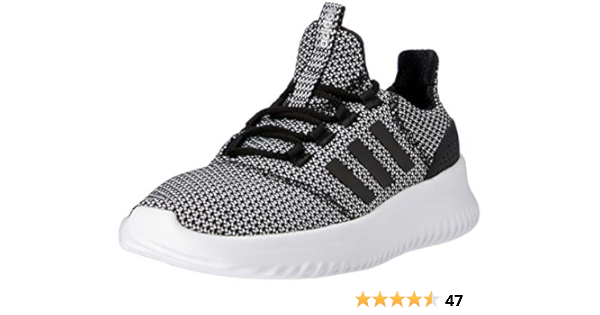 black cloudfoam trainers