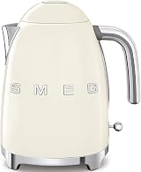 Smeg 50s Style Breakfast Set KLF03CRUK TSF03CRUK Cream 1.7L 3000W Toaster Kettle view 2