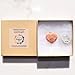 Zenergy Gems CHARGED Natural Himalayan Gemstone Crystal Puffy Heart Pendant Necklace + 20