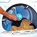 Wrinkle Remover - Blue Reusable Wash Dryer Balls - Eco Friendly Fabric Softener Alternative (Pack of 2)