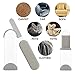 ASINNO Pet Hair Remover with Self-Cleaning Base, Grey, L