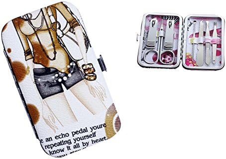 dolly2u Fashion Manicure Set Nail Clipper Set Toenail Clipper/ 7 in 1