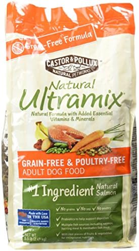 Natural Ultramix Grain-Free &amp; Poultry-Free Salmon Recipe Dry Dog Food, 5.5-Pound