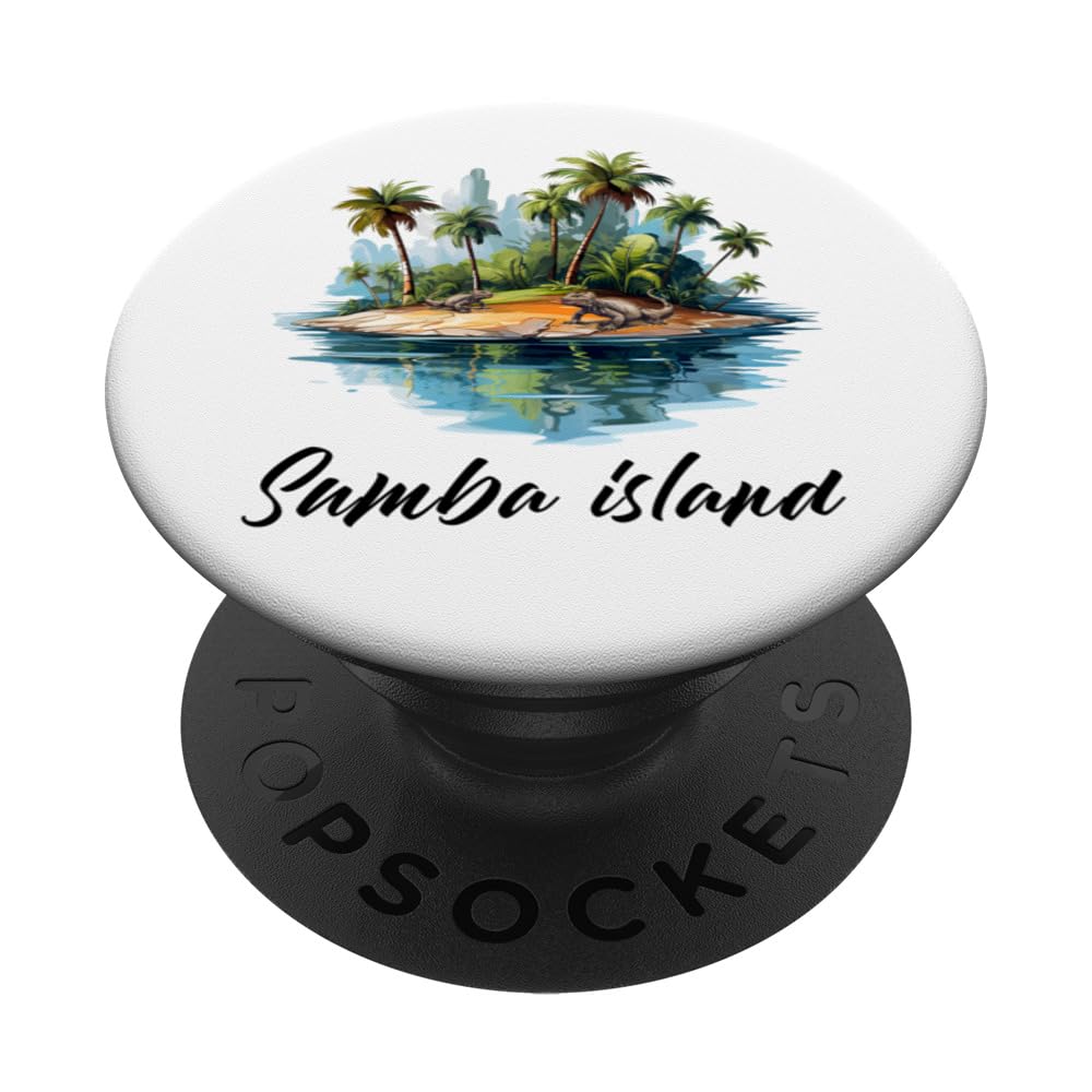 Sumba Island Travel, Indonesia Tourist Summer Vacation PopSockets Swappable PopGrip