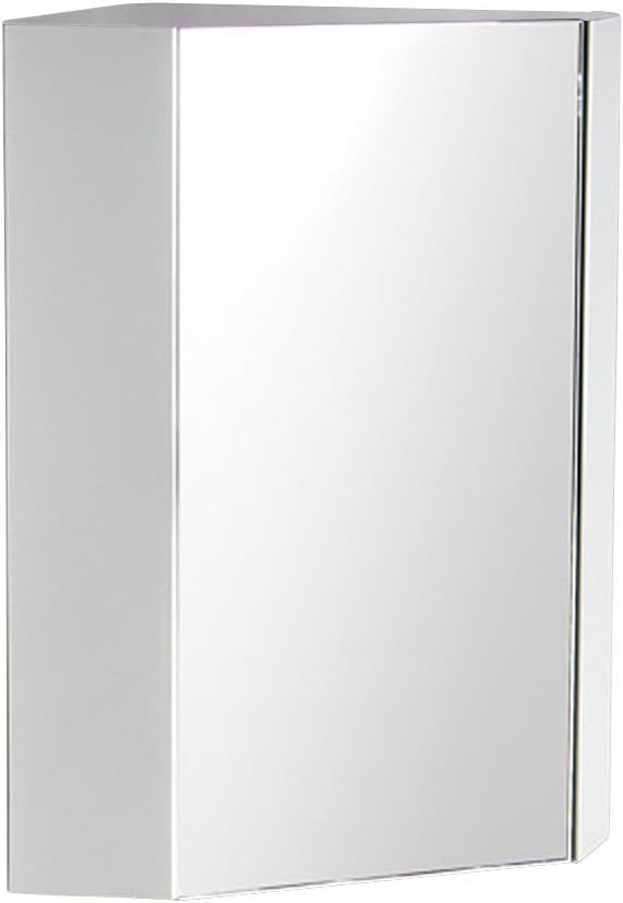 Amazon Com Fresca Bath Fmc5084wh Coda 18 Corner Medicine Cabinet