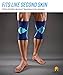 Sparthos Knee Compression Sleeves (Pair) – Support Sports, Running, Joint, Knee Pain Relief – Knee Brace Men Women – Knee Sprains Strains Arthritis Ligament Injury Recovery (Blue-M)