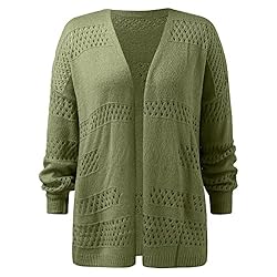 ADJHDFH Cardigan For Women Lightweight Cropped Tan