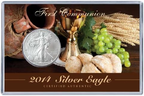 Silver Eagle Communion Acrylic Display - Great Gift!