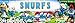 Personalized The Smurfs Banner Birthday Poster Custom Name Painting Wall Art Decor