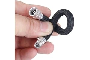 Bicycle Pump Adapter Valve Air Pump Inflator Tube Pump Extension Hose Replacement Parts 1 Piece Durable and Useful