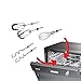 KRUPS Hand Mixer, Electric Hand Mixer with Turbo Boost Stainless Steel Accessories, Count Down Timer, 4 servings, Black