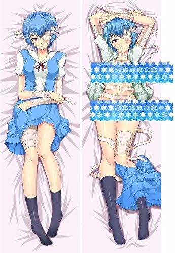 Amazon 抱き枕カバー アニメ 新世紀エヴァンゲリオン 綾波レイ Xsj051 180 60 アニメ 萌えグッズ 通販