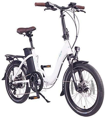 NCM Paris (+) Folding E-Bike, electric bike, 250W, 36V 15Ah / 19Ah 540Wh / 684Wh Battery, 20”