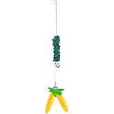 PFNRTH Bungee Squirrel Feeder for Outside, Cob Holder | Attracts Squirrel, Chipmunk and Other Backyard Wildlife