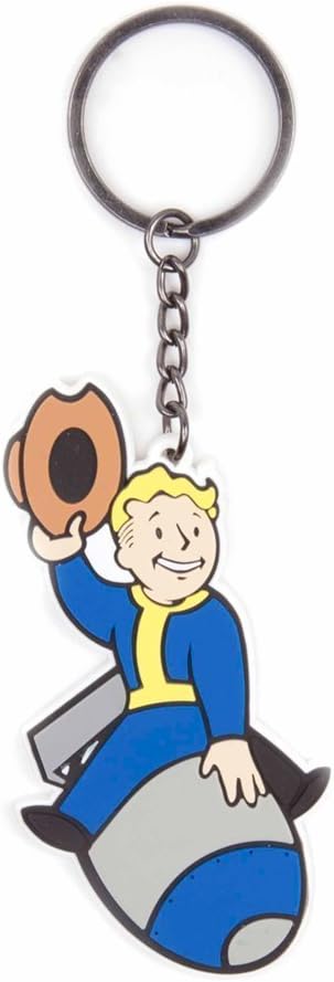 Fallout 4 Bomber Skill Keychain (UK IMPORT)