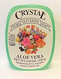 Crystal Glycerine Soap Bars Aloe Vera (24 bars)