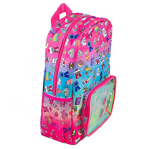 Gradient Doodle Backpack