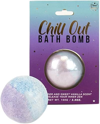 Gift Republic Bath Bomb Lavender Vanilla Scented 100g Relaxing Mood Boosting