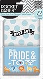 me & my BIG ideas Pocket Pages Journaling Cards, Baby Boy
