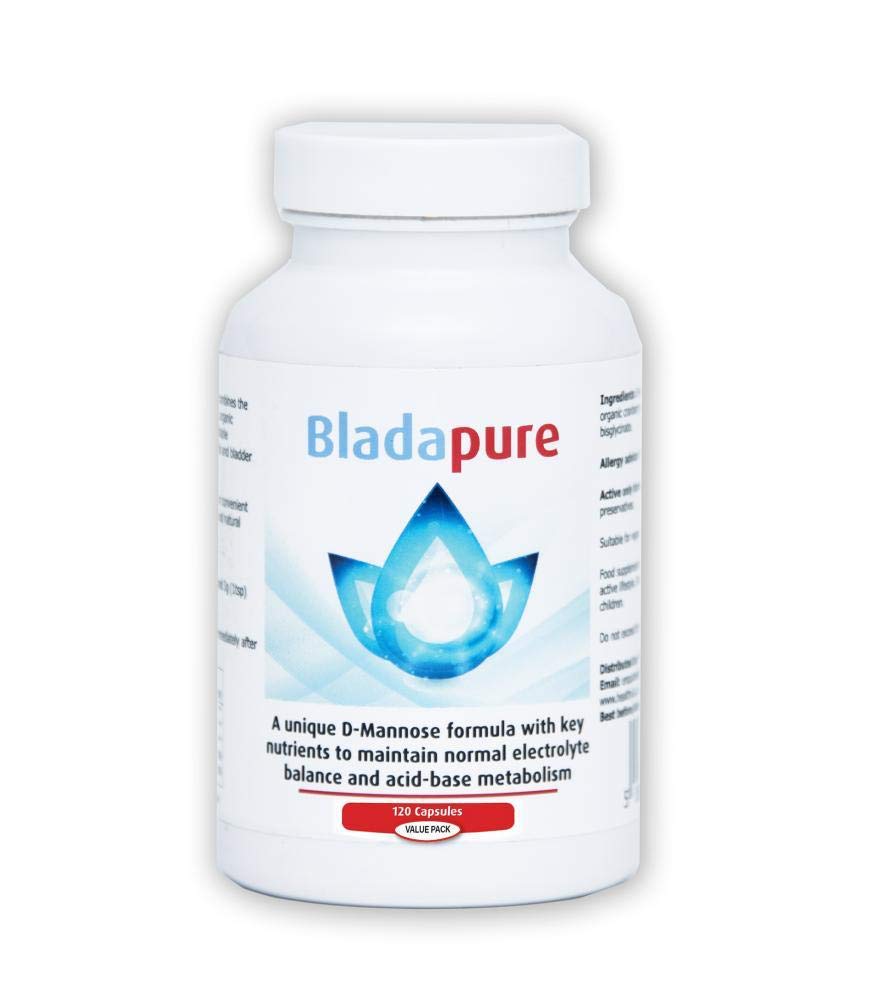 Bladapure D Mannose High Strength 120 Capsules Value Pack