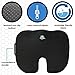Coolidge Premium Quality Seat Cushion - Comfort Memory Foam Coccyx Car and Office Seat Cushion Designed for Back Support, Sciatica and Tailbone Pain