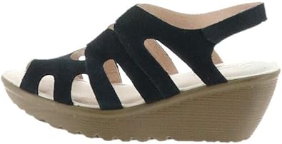 Skechers Suede Peep-Toe Slingback 