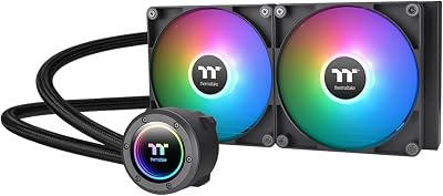 Thermaltake TH280 ARGB Sync V2 CPU Liquid Cooler 2x140mm Fans Mirror Waterblock