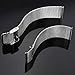 18/20/22/24mm Stainless Steel Watch Mesh Band Strap Double Clasp Bracelet