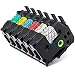 Greateam Compatible Label Tape Replacement for Brother TZe Tape TZe-241 TZe-141 TZe-641 TZe441 TZe541 TZe741 P-Touch 18mm 0.7" TZe Label Maker Tape for Brother PT-D400AD PT-P710BT PTP750W, 6-PK primary