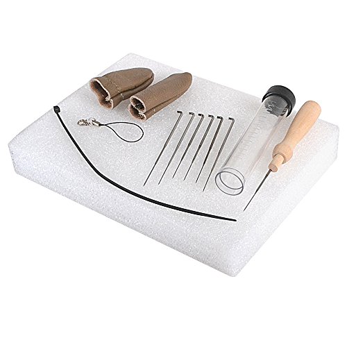 [All in One Set]Needle Felting Kit Craft Needle Felting Foam kit + Felting Mat + Awl Needles + Finger Gloves - Thumbnail 2