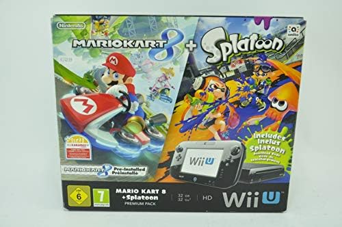 Nintendo Wii U 32gb Mario Kart 8 And Splatoon Premium Pack Black Price In Saudi Arabia Amazon Saudi Arabia Kanbkam