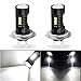 YITAMOTOR 2x 1000LM Bright 60W H7 Projection Fog Light LED Bulb Xenon White 6000k Non-polarity （NOT headlight）