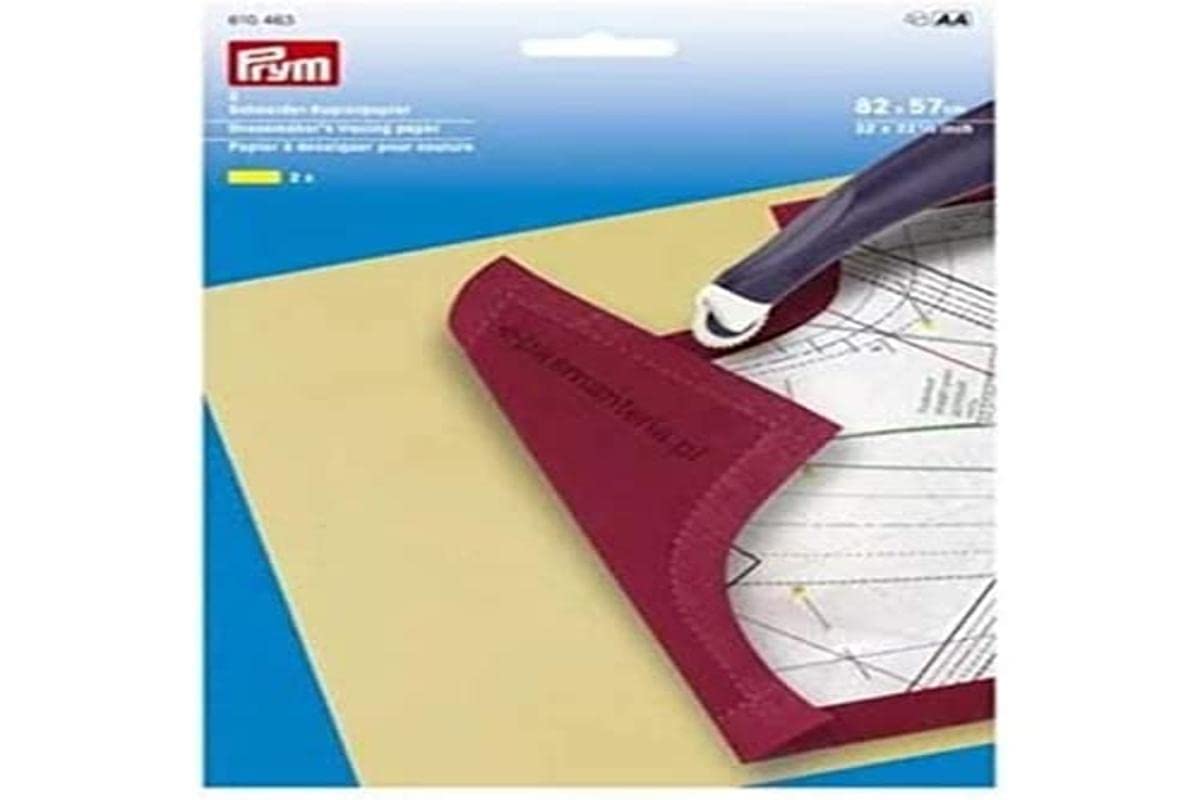 Prym - Prym Yellow (82 x 57cm) Transfer Paper - 1 Unit