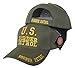 US Border Patrol Law Enforcement, 3D Embroidered Adjustable Baseball Cap Hat Bundle w/US Flag Hat Pin