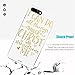 iPhone 8 Case Girls,iPhone 7 Case,Cute Women Christian Inspirational Motivational Bible Verses Quotes Can Do All Things Through Christ Who strengthens Me Soft Clear Side Case for iPhone 8/iPhone 7