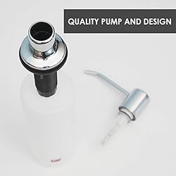 Soap Dispenser for Kitchen Sink (Chrome), Built in