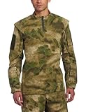 Propper Men's TAC.U Combat Shirt, A-TACS FG Camo, Medium Regular