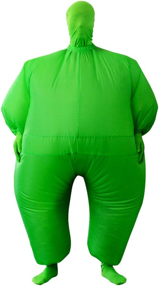 Valecos Adult Inflatable Costume Blow Up Bodycon Jumpsuit