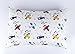IBraFashion Toddler Pillowcases 2 Packs 100% Cotton 14x19 for 13x18, 12x16 Toddler Pillow Airplanes Printings Boys