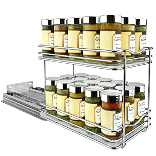 LYNK PROFESSIONAL® Pull Out Spice Rack Organizer for Slide