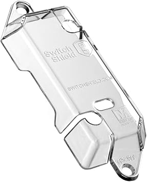 Clear Light Switch Guards 3 Pack Rocker Style Child Safety Cover Security Light Switch Protection Dual Access Features Home And Office