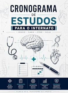 Livro Cronograma de estudos - Revisa internato : Cronograma de estudos de Medicina
