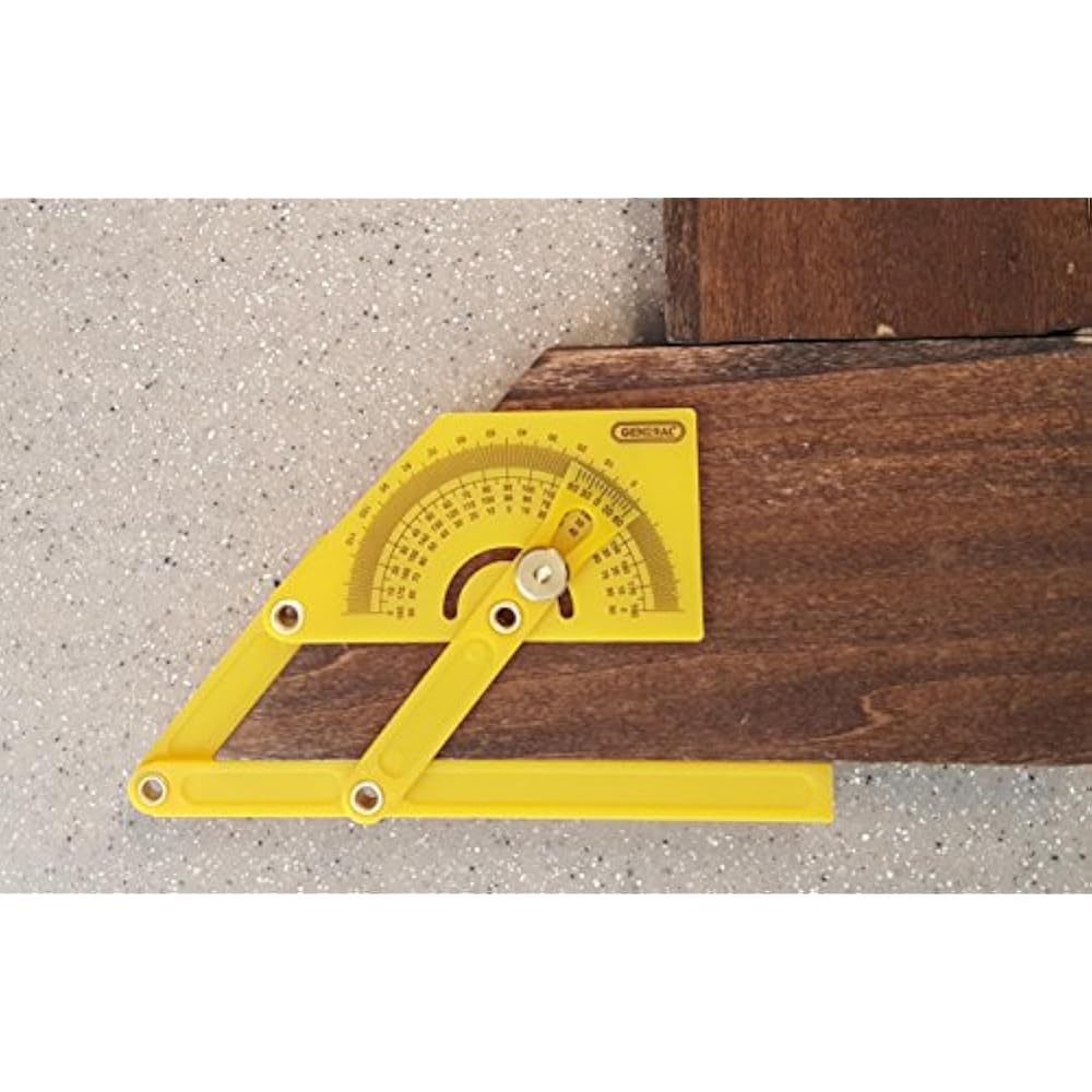 29 Plastic Protractor And Angle Finder, Outside, Inside, Sloped Angles