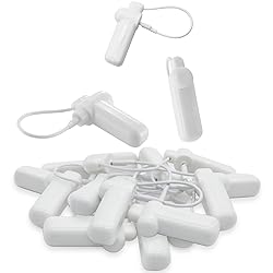 Security Tags with Lanyard, 100pcs Hard Tags