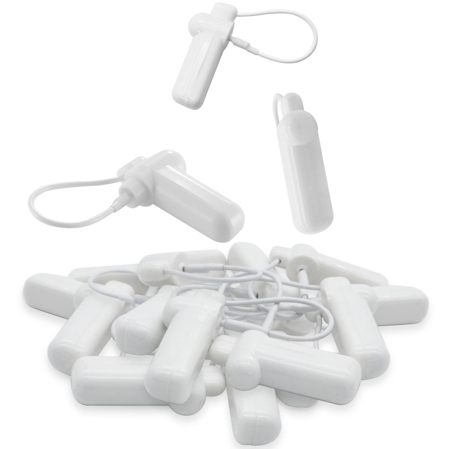 Security Tags with Lanyard, 100pcs Hard Tags