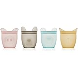 Zip Top Reusable 100% Silicone Baby + Kid Snack Containers- The only containers that stand up, stay open and zip shut! No Lid