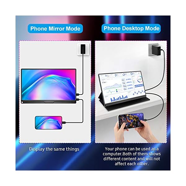 133-Inch-Portable-Monitor-UPERFECT-1080-FHD-Ultra-thin-External-Monitor-IPS-Screen-with-Standard-HDMI-Type-C-OTG-Mini-DP-Eye-Care-Gaming-Screen-for-PS3-PS4-Xbox-Laptop-Phone-PC-Mac UPERFECT 13.3 Inch Portable Monitor, 1080 FHD Ultra-thin External Monitor, IPS Screen with HDMI Type C, OTG, Eye Care…